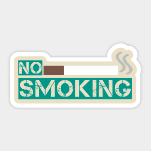 No Smoking Sticker